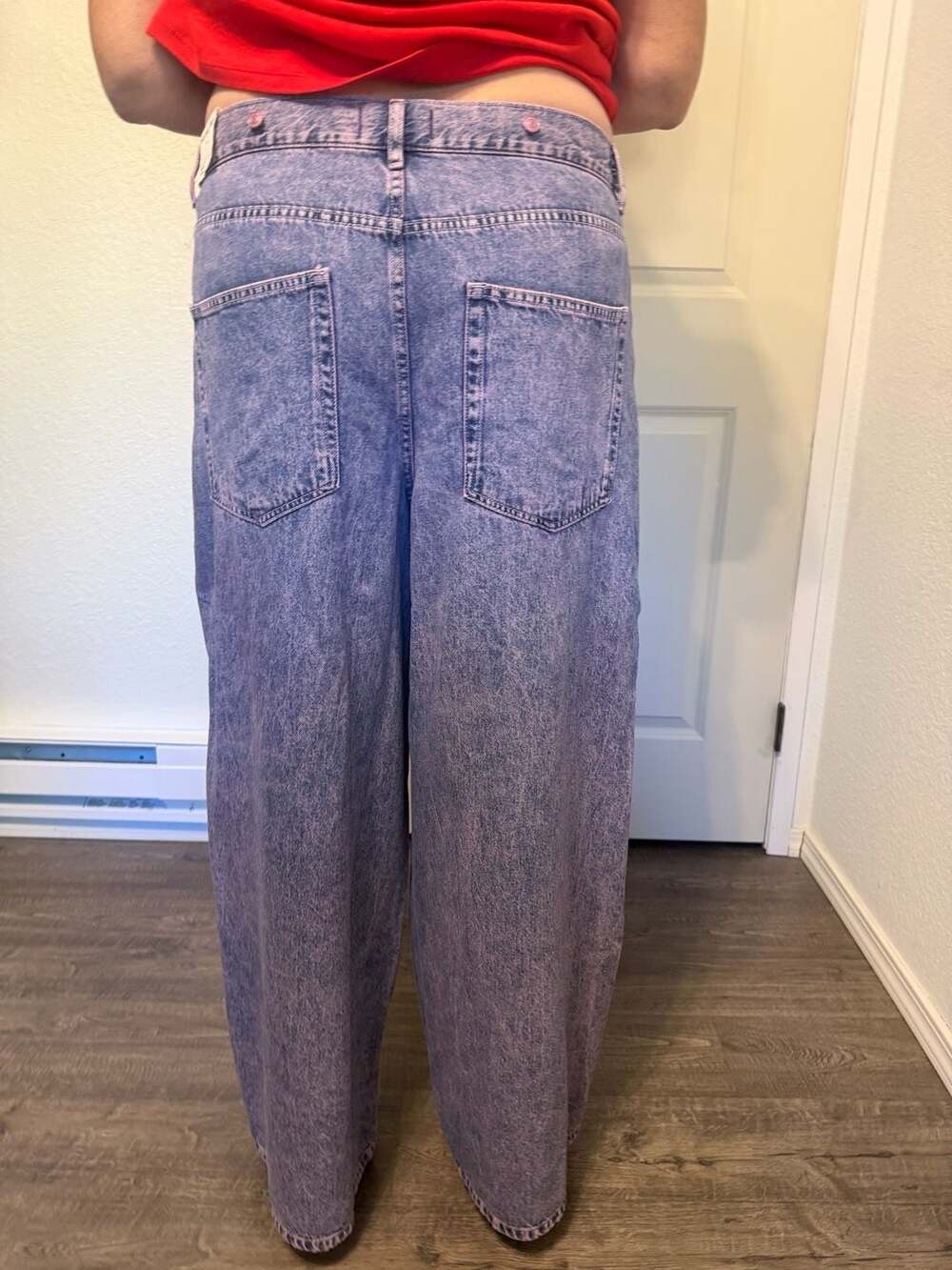 We The Free Electric Feels Dropped Wide Leg Jeans - Picture 3 of 4